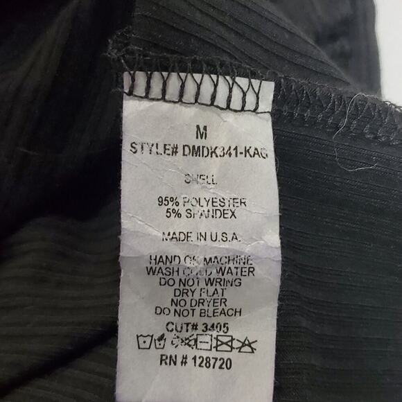 Francesca's Dress Womens Size Medium Black Ribbed Party Whimsygoth Goth LBD - Picture 10 of 10